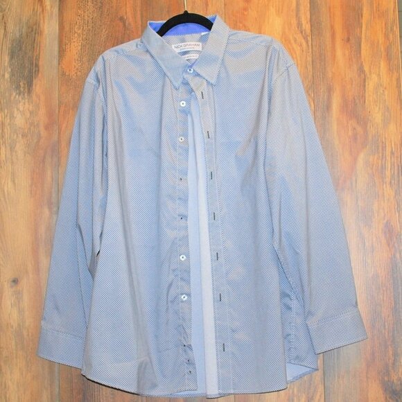 Nick Graham Everywhere Button Down Men's Shirt Stretch 2XL - Picture 1 of 5